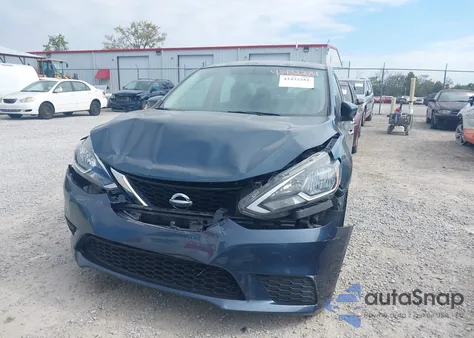 2016 Nissan Sentra Sv из США, поврежденный, VIN 3N1AB7AP0GY308730